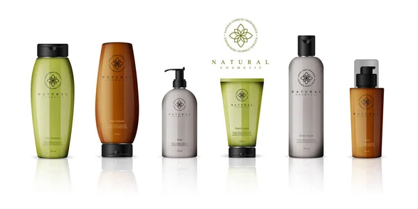 Gerçekçi Kozmetik Şişeler 