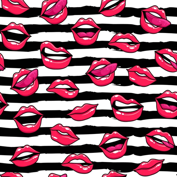 Moda yama dudakları ile ayarla.