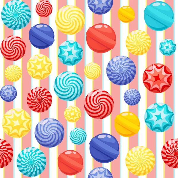 Tatlı şekerler seamless modeli .