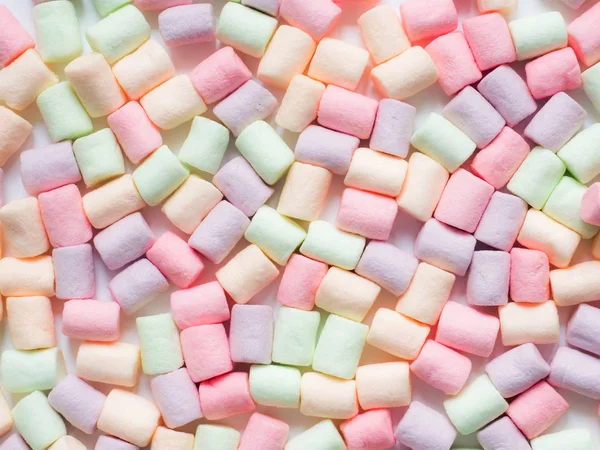 Doces de marshmallows coloridos para usos de fundo — Fotografia de Stock