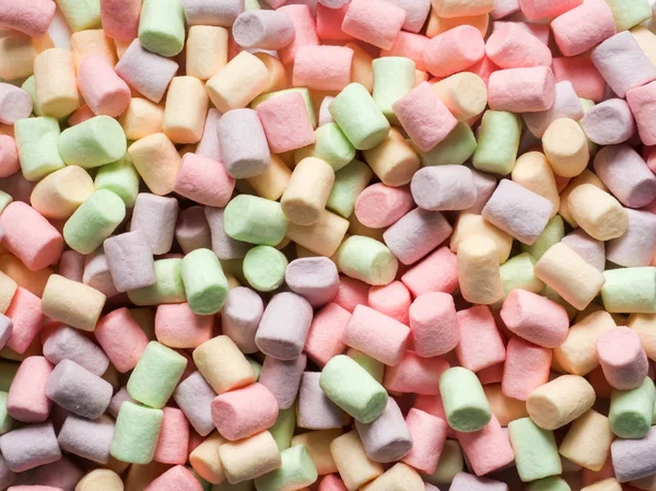 Doces de marshmallows coloridos para usos de fundo — Fotografia de Stock