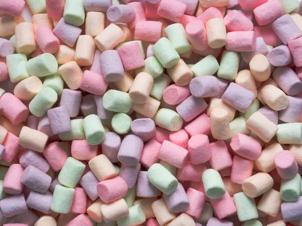 Doces de marshmallows coloridos para usos de fundo — Fotografia de Stock