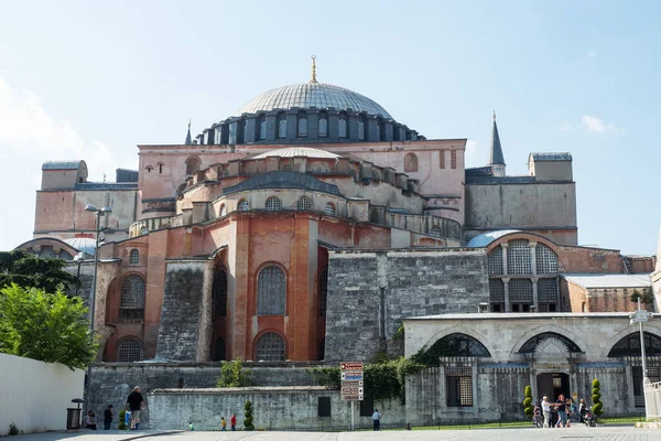 Istambul Turquia Setembro 2019 Mesquita Hagia Sophia Sultanahmet Istambul Turquia — Fotografia de Stock