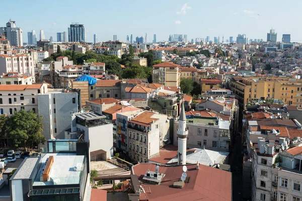 Istanbul Turchia Settembre 2019 Veduta Panoramica Del Centro Storico Istanbul — Foto Stock