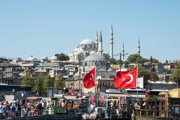 Istambul Turquia Setembro 2019 Vista Panorâmica Centro Histórico Istambul Arquitetura — Fotografia de Stock