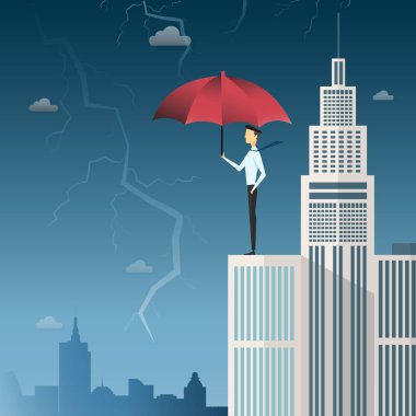 işadamı üst fo bina.