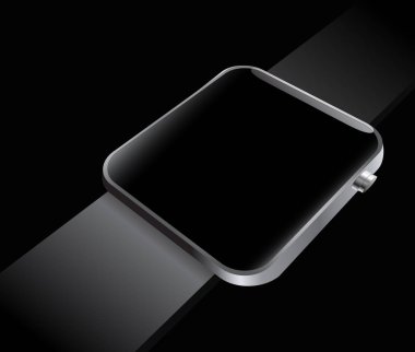 Akıllı elektronik istihbarat izle. Vektör çizim 