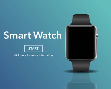 Akıllı elektronik istihbarat izle. Vektör çizim 