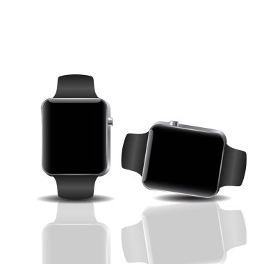 Akıllı elektronik istihbarat izle. Vektör çizim 