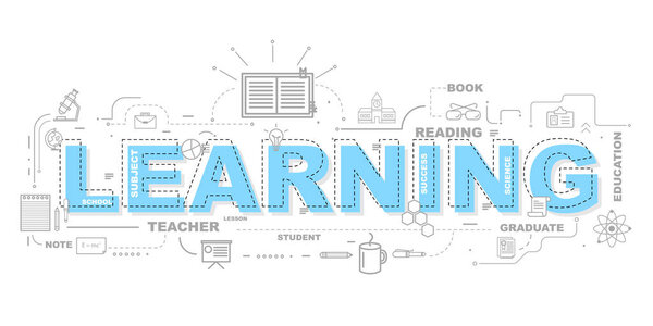 Design Concept of Word LEARNING Website Banner
.