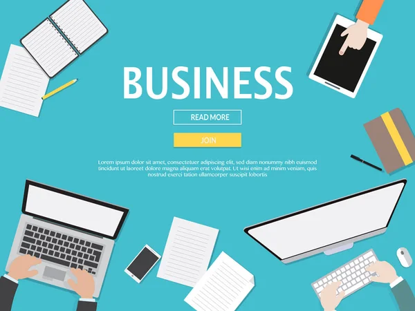 Grafische afbeelding voor businessconcept. — Stockvector