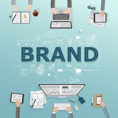 vektör yaratıcı illüstrasyon iş marka