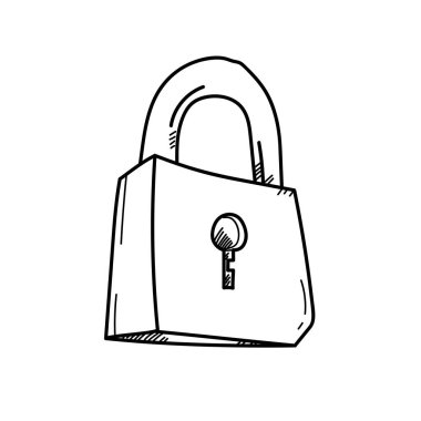 İş için çizim çizim freehand kilitleyin