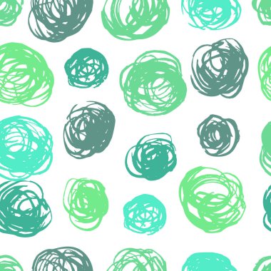 Soyut süs eşyasıyla basit, pürüzsüz desen. Kuru fırça.