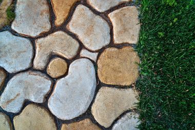 Çakıl taşı kaldırım kaplama