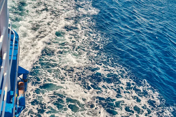 Espuma Mar Ondulações Rasas — Fotografia de Stock