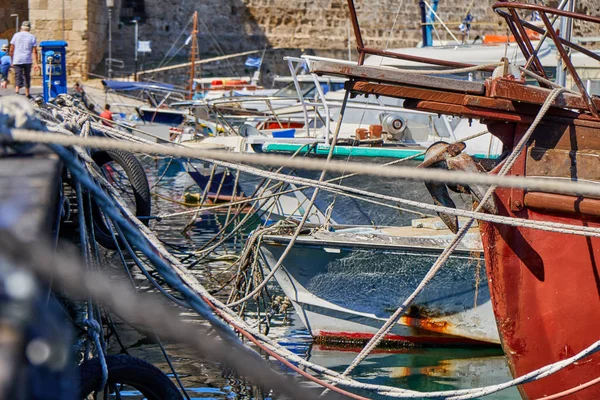 Ξύλινη Προβλήτα Σκαφών — Φωτογραφία Αρχείου