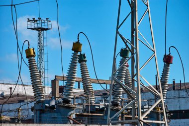 Üretim için elektrik Trafo Merkezi