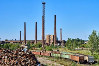 Hurda metal taşıma arabaları