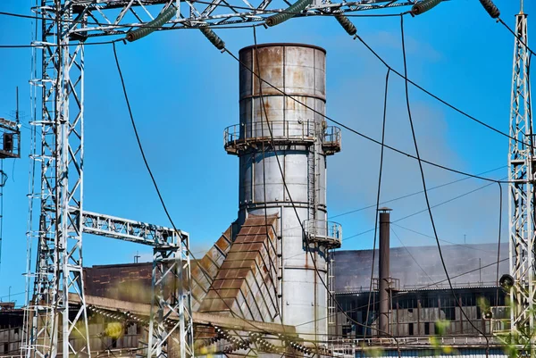 Metallurgische Fabriek Stad Van Izjevsk — Stockfoto