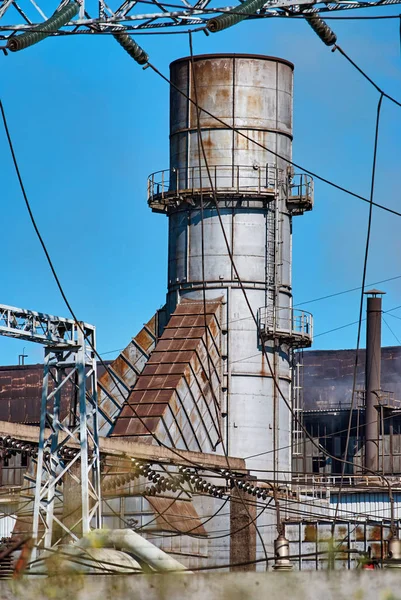 Metallurgische Fabriek Stad Van Izjevsk — Stockfoto