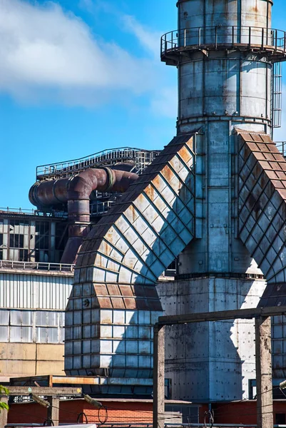 Planta Metalúrgica Cidade Izhevsk — Fotografia de Stock