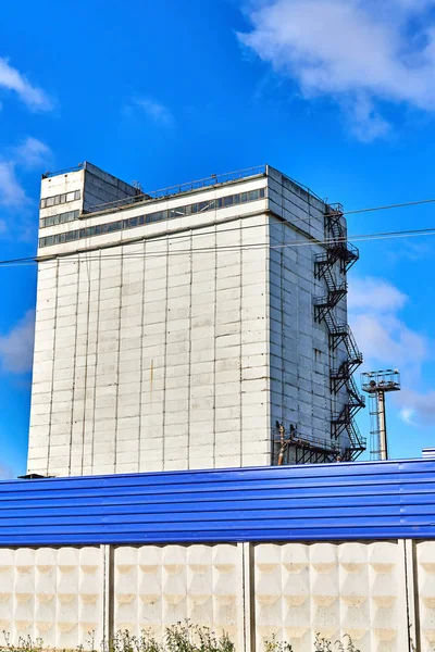 Construção de produção da fábrica — Fotografia de Stock