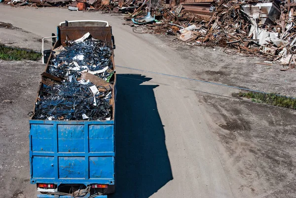 Dump van een metallurgische fabriek — Stockfoto