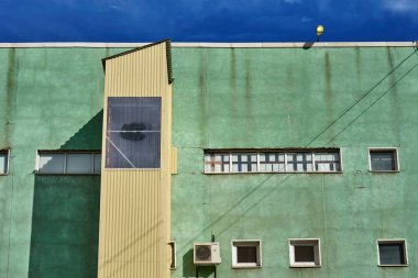 Üretim Binası yeşil cephe
