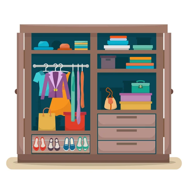 ᐈ Small Cabinet Design For Clothes Stock Vectors Royalty Free