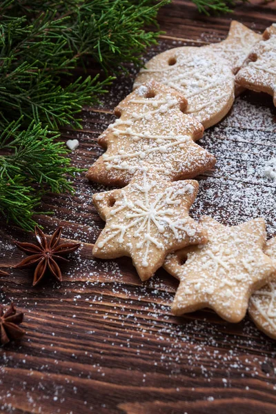 Christmas cookies ornament — Stock Photo, Image