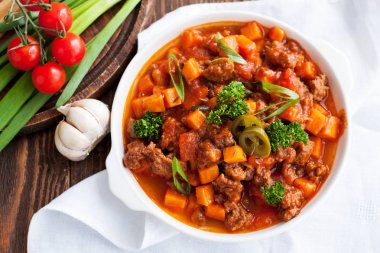 Kuzu tatlı patates biber