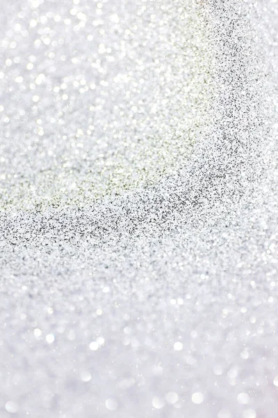 Christmas silver glitter texture background.