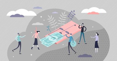 Para tuzağı konsepti, finansal risk metaforu