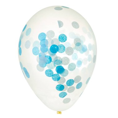 İzole konfeti balonu