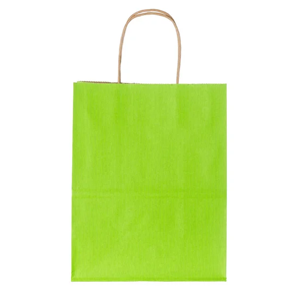 Πράσινη τσάντα για ψώνια — Φωτογραφία Αρχείου