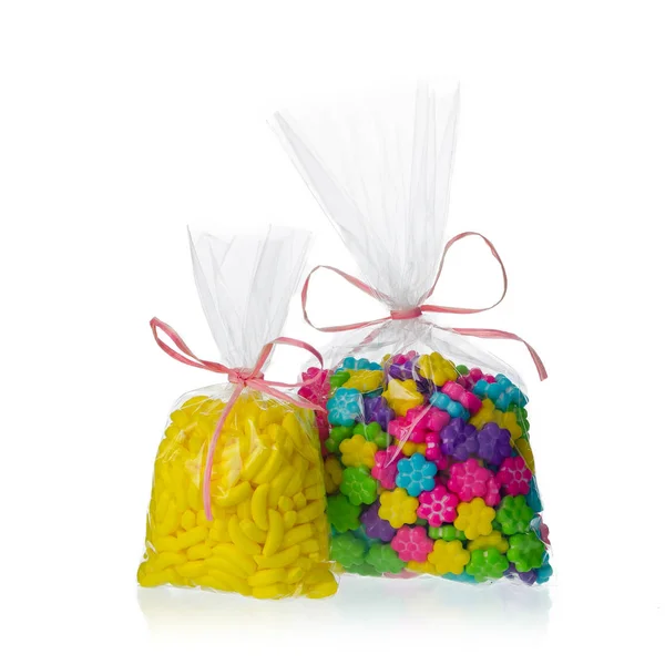 Candy bags isolated — Stock Photo, Image