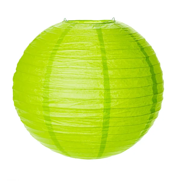 Yeşil kağıt fener