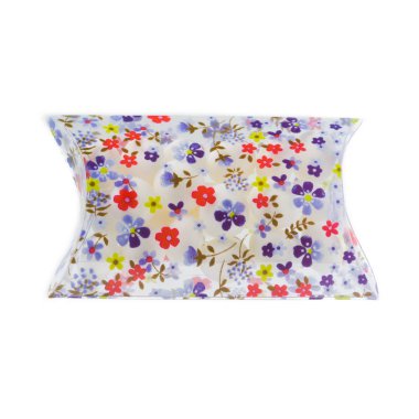 Yastık kutusu beyaz arka plan üzerinde