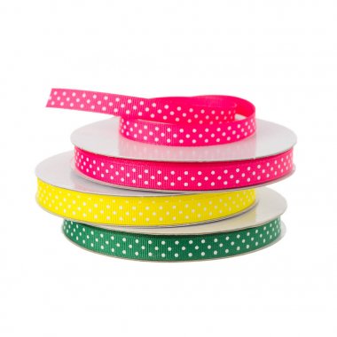 Polka dot şerit rulo