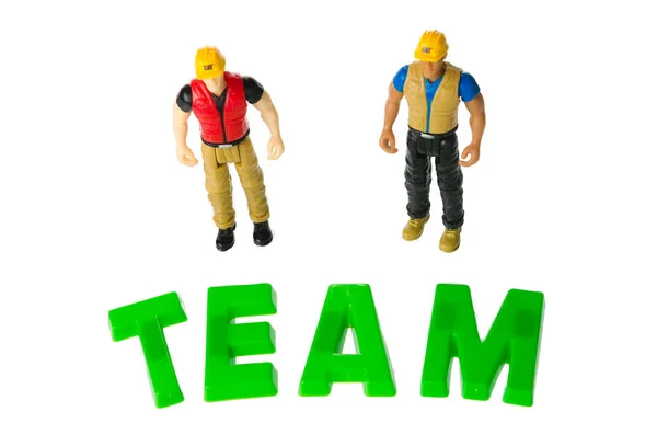 iki takım işçiler