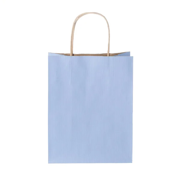 Blue shopping bag — Stock Photo, Image