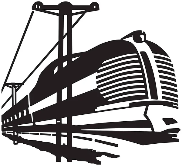 Високошвидкісні потяги — стоковий вектор