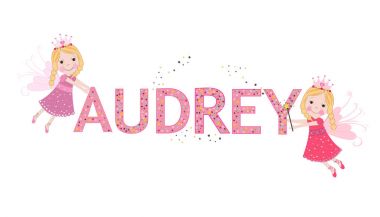 Audrey kadın adı ile şirin peri masalı 