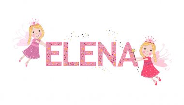 Elena kadın adı ile şirin peri masalı