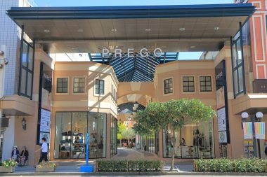 Narin alışveriş arcade Kanazawa Japonya.