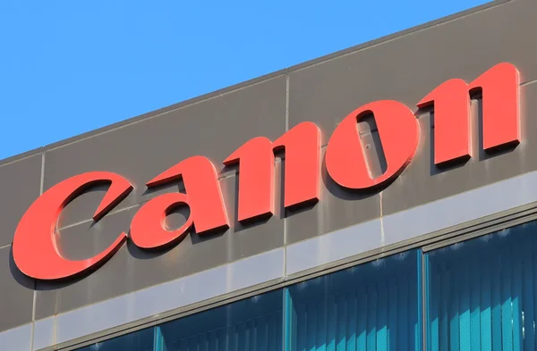 Canon cámara Japón empresa logo —  Fotos de Stock