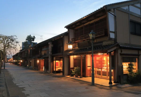 Nishi chaya Japanese old house Kanazawa Japan — Stock Photo, Image