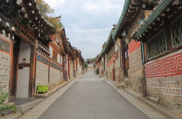 Bukchon Hanok Köyü Seul Güney Kore — Stok fotoğraf