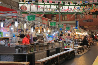 Gwangjang Pazar Seul Güney Kore
